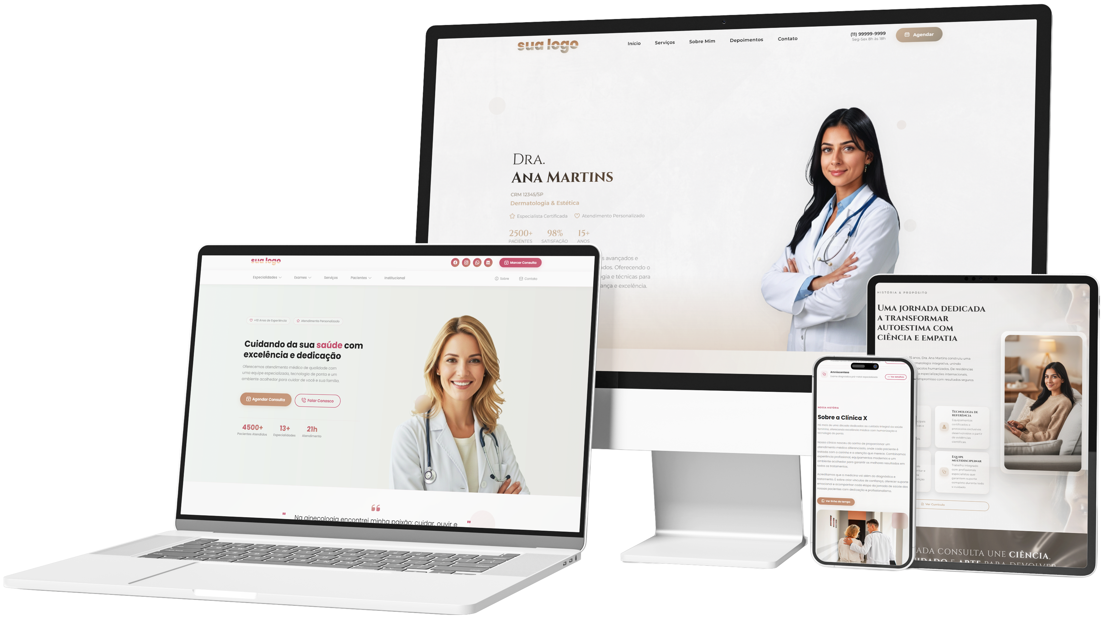 Website Profissional para Médicos